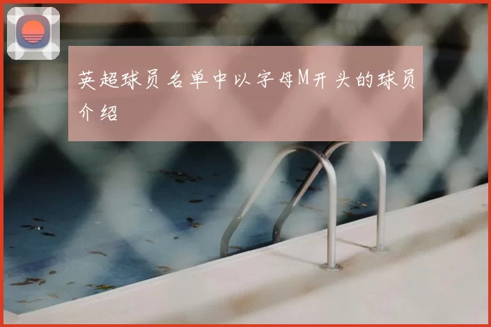 英超球员名单中以字母M开头的球员介绍