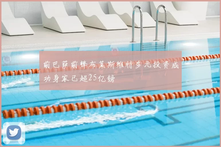 前巴萨前锋布莱斯维特多元投资成功身家已超25亿镑