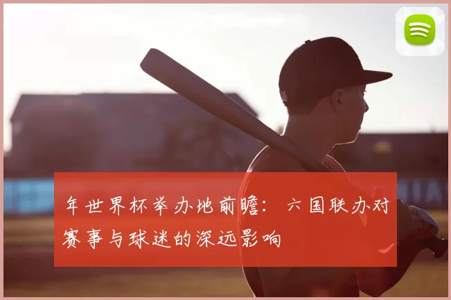 年世界杯举办地前瞻:六国联办对赛事与球迷的深远影响